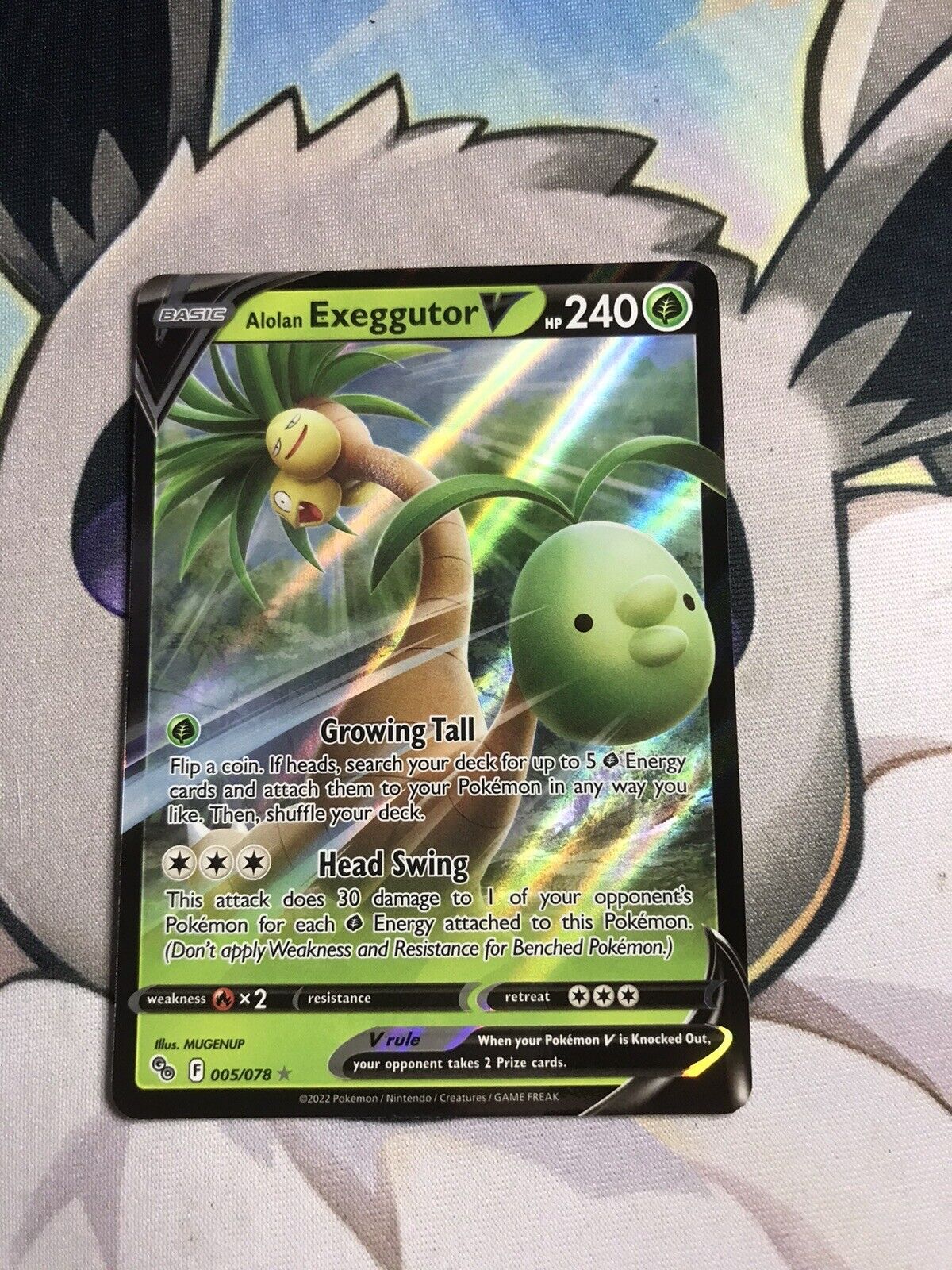 Pokémon TCG: Pokémon GO Collection—Alolan Exeggutor V