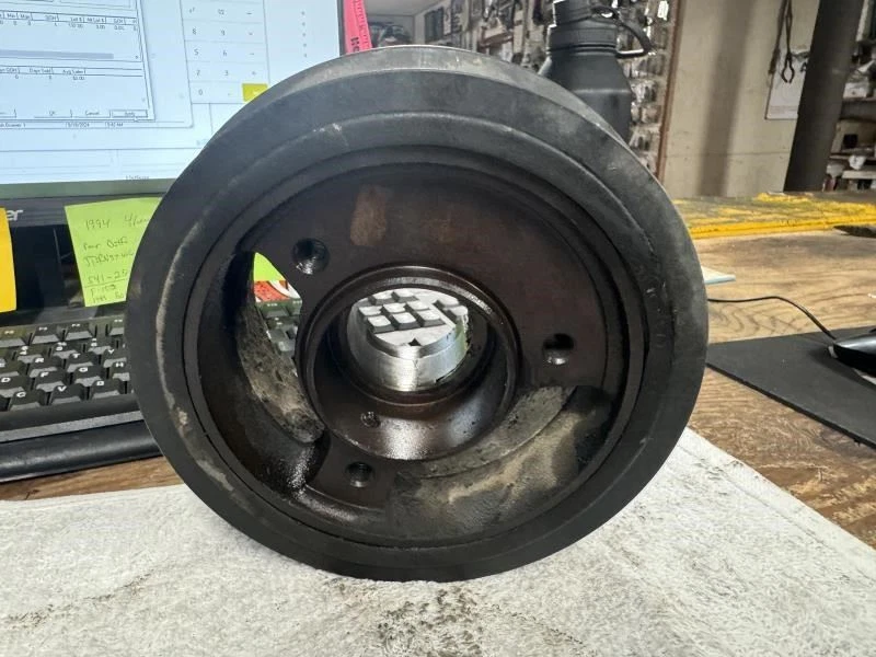 Equilibrador armónico 7,3 L 8-445 diésel para furgoneta Ford E350 98-03 19033 Foto 2 de 3