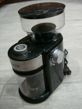 Sboly Flat Burr Coffee Grinder, 18 Grinding Options HY-1421