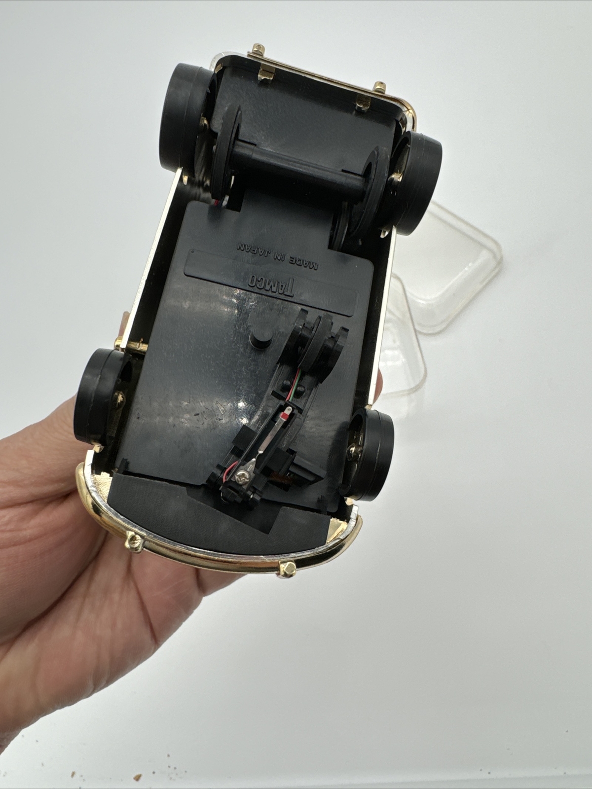 RARE GOLD Tamco Japan Musical Toy Soundwagon VW Bus Record Player IN