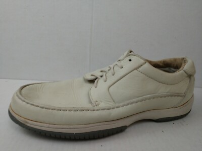Rockport Men’s 10.5 Cream Leather Loafers 2b05c535b4cfb1550f34e5293083b1  main image 2