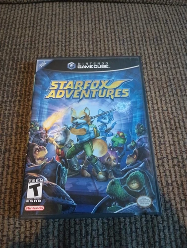 Starfox Adventures Nintendo Gamecube used Complete Retro Vintage All inserts.