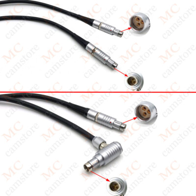 RS 3 pin male to RS 3 pin female for ARRI cmotion Remote Start Stop Record