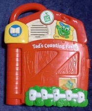 Leap Frog Baby Tad's Counting Farm Interactive Electronic Talking Story Book