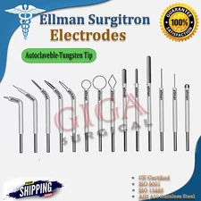 Ellman Surgitron Electrodes CE Certified Skin/Oral Cautery Electrodes New FDA/CE