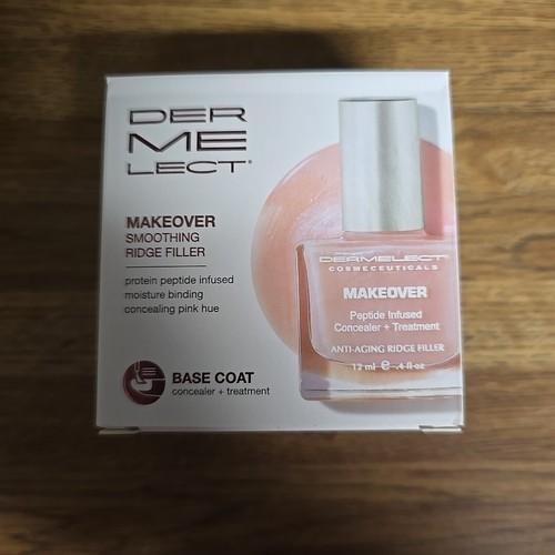 Dermelect Makeover Concealing Ridge Filler Peptide Infused Nail Polish