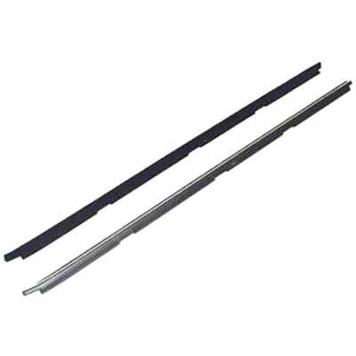 Inner Felt Window Sweep Belt, A Body, Pair, for 73-77 Chevy El Camino & Malibu