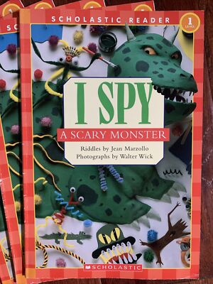 Set of 5 Books, I Spy a Scary Monster (Paperback) Scholastic