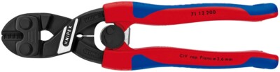 Knipex CoBalt  High Leverage Compact Bolt Cutters 8'' 71 12 200