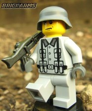 BrickArms Stahlhelm WWII Minifigure Helmet Military