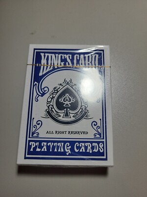 King's Card Magic Cards Playing Cards Blue