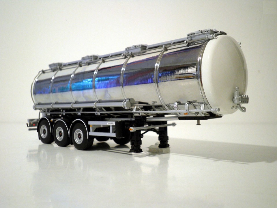 Remorque De Réservoir WSI Models 03-1006 à L'échelle 1:50 - Neuve, Modèle Détaillé En Zamak