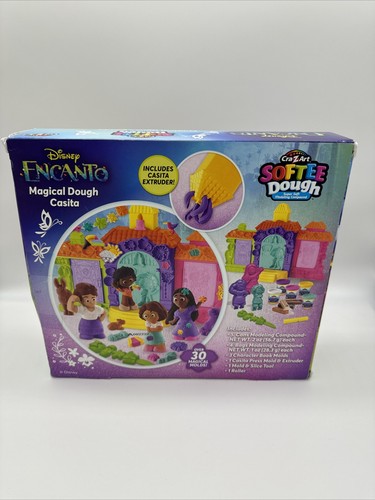 CraZeArt Softee Dough Encnto Magical Dough Casita & Over 30 Magical Molds Tools - Picture 2 of 4