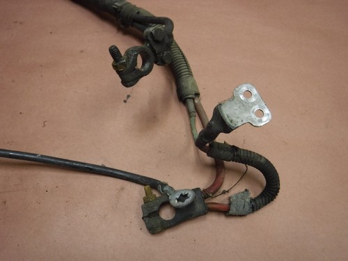 Jeep Wrangler TJ 2001 4.0 6 Cyl Battery Cable Wiring Harness Free Ship - Picture 2 of 6