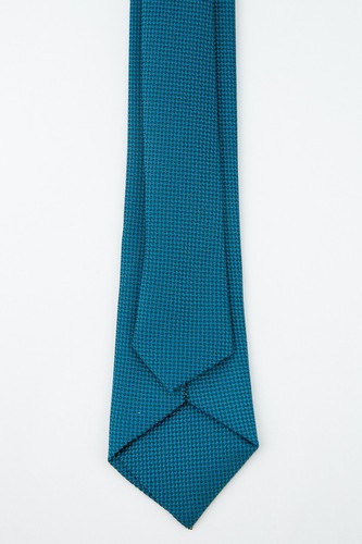 Sirri Men's & Boys’ Oxford Weave Slim Tie, Formal Wedding Skinny Necktie - Picture 50 of 54