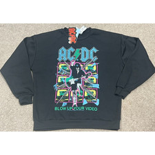 AC/DC Crewneck Sweatshirt Size Small NWT
