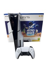 Sony PlayStation 5 PS5 Slim Disc Edition 1TB White Game Console