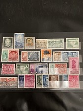 DDR Gestempeltes Lot auf A5 Steckkarte mit S&auml;tze - siehe Bilder! - A12