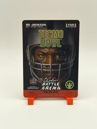 2026 Bo Jackson Battle Arena Tecmo Bowl National NSCC Box Cover Promo Alt Art