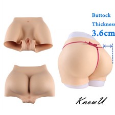 KnowU Silicone Hip Pants Plump Buttocks Panty Underwear Crossdresser Transgender