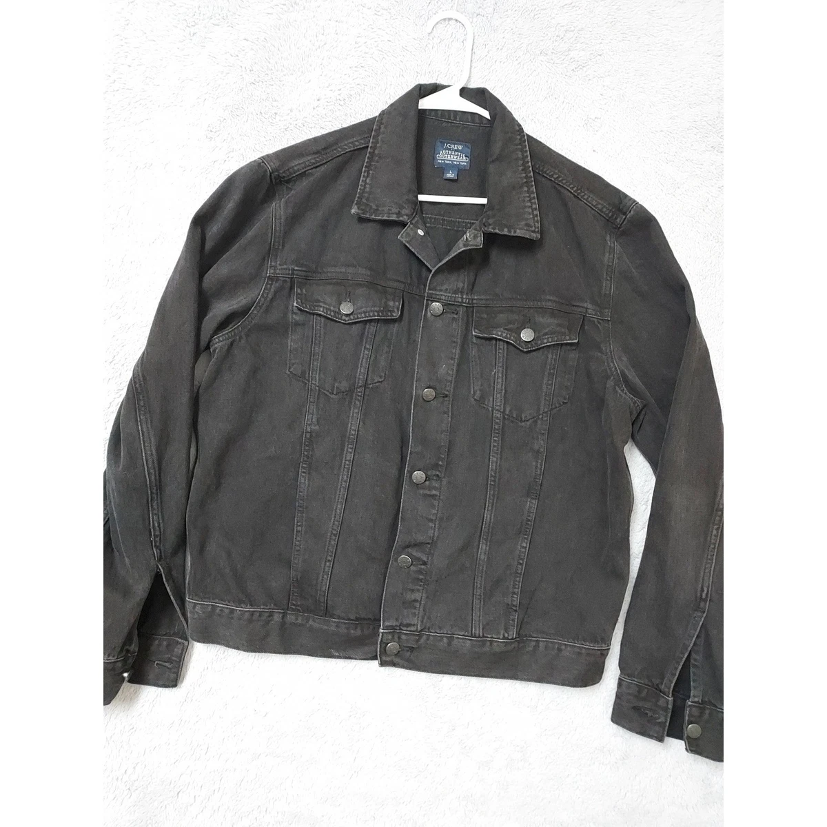 90s J.crew ブラックデニムジャケット J.CREW Denim Coats, Jackets & Vests for Men for Sale | Shop New