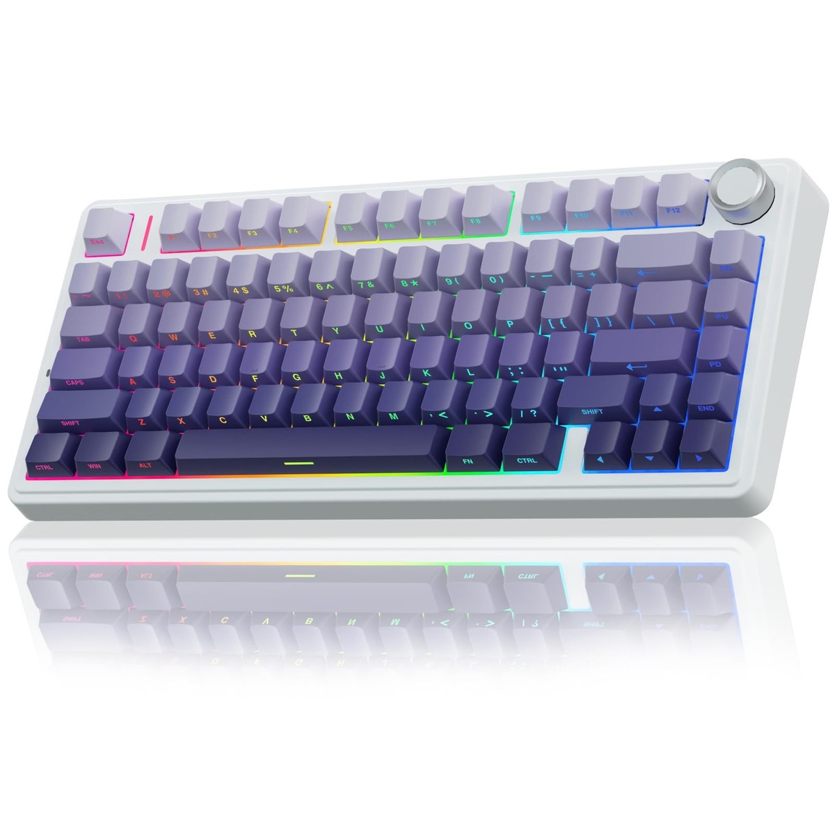 AULA F75 Pro Wireless Mechanical Keyboard,75% Hot Swappable Custom