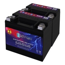 Mighty Max MM-AUX14 12V 14Ah 22RC 200 CCA Replaces BMW 640i Gran Coupe 14 -2Pack