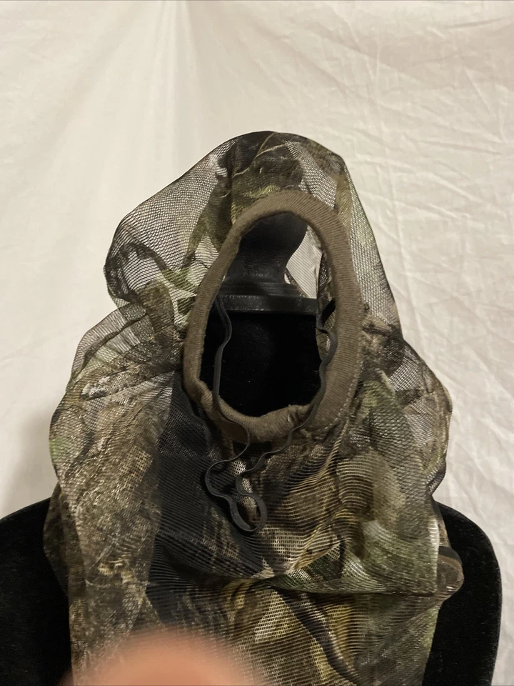 Vintage Hunters Specialties Mesh Camo Full Facemask Lighweight Breathable - Image 2 of 4