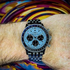 Breitling Navitimer B01 Chronograph 43 AB0138241C1A1 Ice Blue FULL SET 7