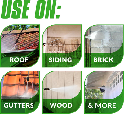 #ad Oxy Solve House and Siding Pressure Washer Cleaner Removes Stains from Mold... $30.95