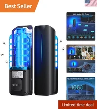 Fast-Acting Flying Insect Trap with Refills: Silent, Odorless, Discreet Design