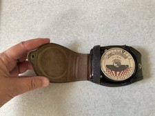 Vintage DeJur Exposure Light Meter With Leather Case