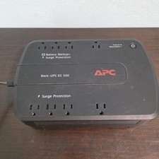 APC Back-UPS BE550G 8-Outlet Battery Back Up Surge Protector, No Battery Untest
