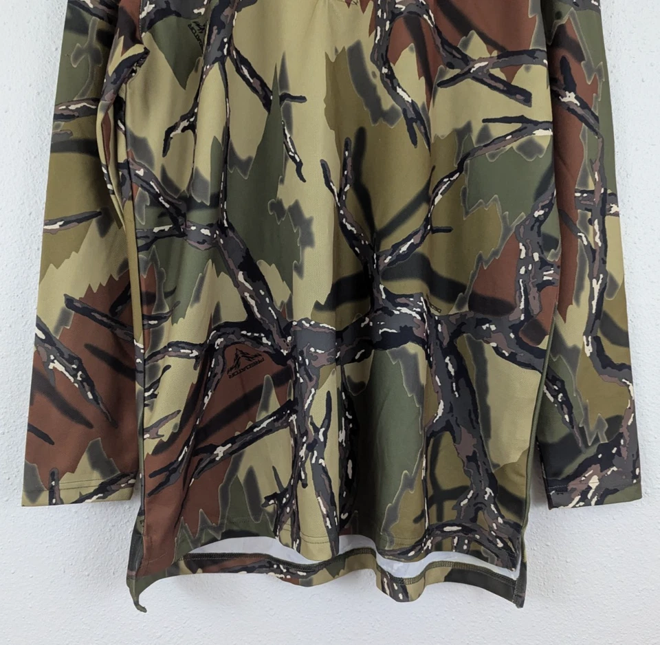 Predator Camo sz L Hunting Top brighter than pictures ls multi color men 1327 - Image 3 of 4