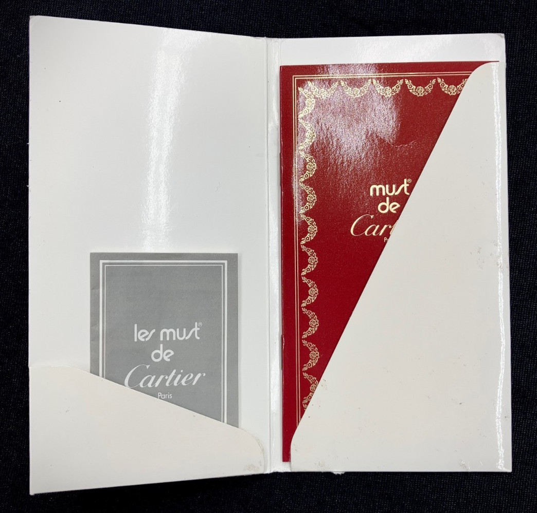 Cartier Glasses Lunettes  Booklet Vintage Eyewear (C1093), (C3039) View 2