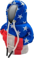 Gear Shift Hoodie, Car Gear Shift Cover, Fashionable qph1093-Blue American Flag