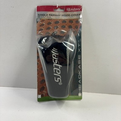 Masters Headkase XT Single Fairwayholz Abdeckung schwarz passend für 3 5 7 9 x