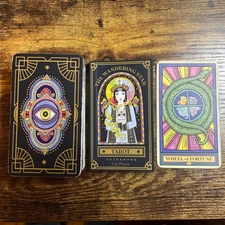 The Wandering Star Tarot : An 80-Card Deck and Guidebook by Cat Pierce (2021,...