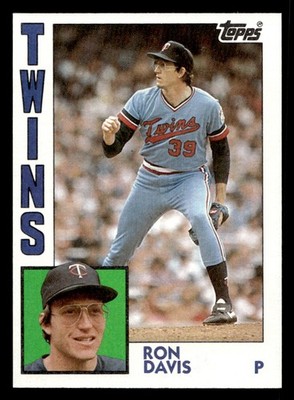 1984 Topps - Ron Davis #519 Baseball Sports Card Raw Trading Card