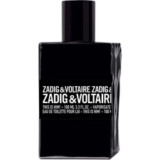 Zadig & Voltaire Men's This Is Him! EDT 3.4 oz (Tester) Fragrances 3423474896264