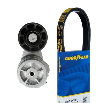 Goodyear Replacement Belts and Hoses Serpentine Belt Drive Component Kit 3261