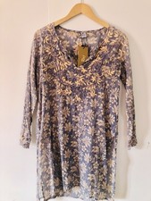 NWT Raj Imports Smoky Blue Embroidered Coveru...