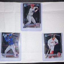 1st Bowman Chrome Willits and Walcott, Arias Baseball 3-Card Lot