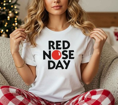 Red Nose Day 2026 T-Shirt, Kinder Comic Relief Lustiges Shirt, Red Nose Day 5