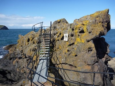 Foto A3 Küste East Lothian: An den Punkt bei North Berwick bis c2011