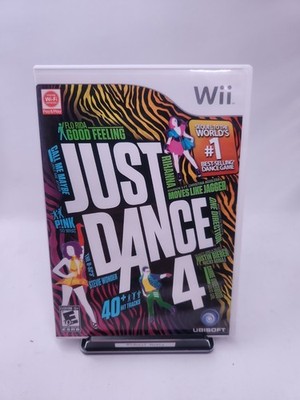 Just Dance 4 (Nintendo Wii, 2012) Complete W/ Manual CIB