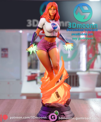 Starfire, 12K Resin Model Kit Painted 3d Printed DIY Figure
