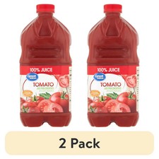  2 pack Great Value Tomato 100 Juice, 64 fl oz