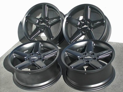 Matte Black Ac Schnitzer 8J 38 Pcd120-5H Bmw E36 E46 Z3 Z4 Bbs Lm Rs Te37 Oz Fut