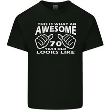70th Birthday 70 Year Old This Is What Mens Light Cotton T-Shirt
